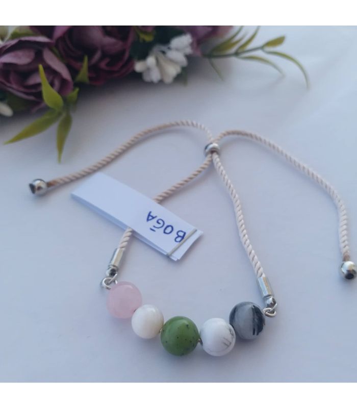 Beş Taşlı Burç Bilekliği Boğa